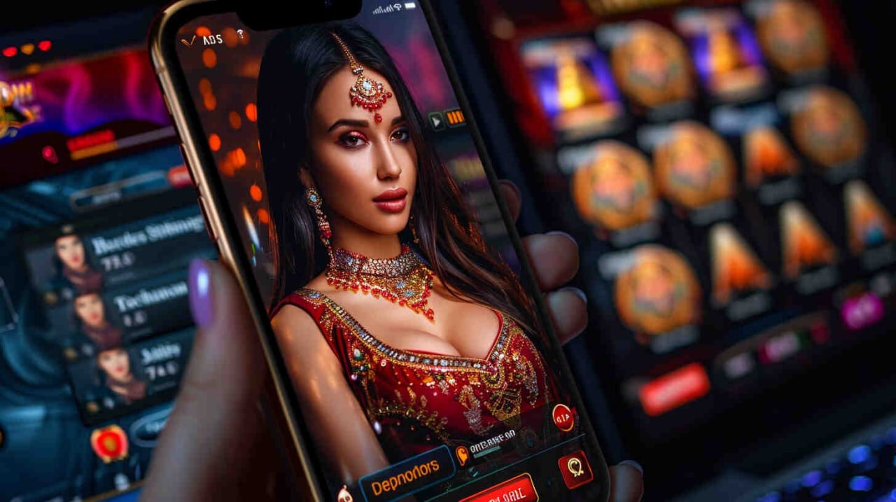 Tema Charge Buffalo dengan cahaya neon